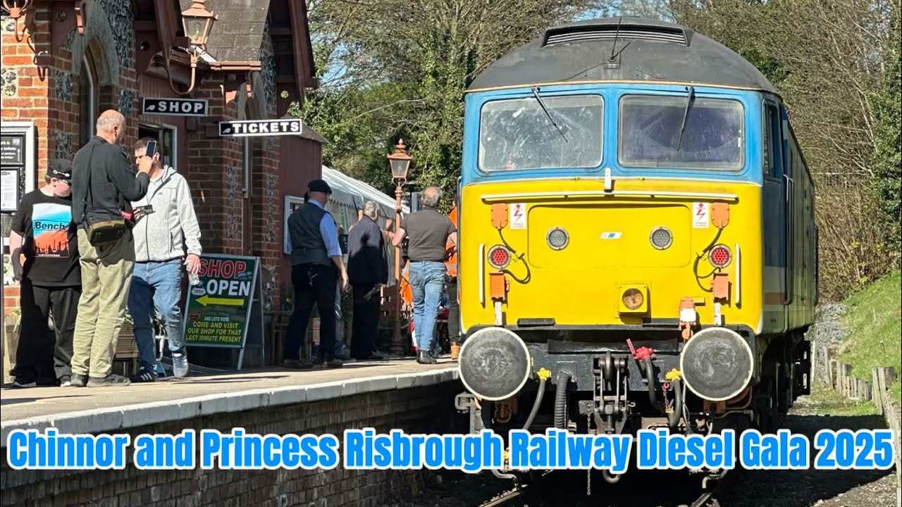 Chinnor＆Princess Risbrough Railway Diesel Gala 2025   &ldquo;Sunday 6th April 2025&rdquo;
