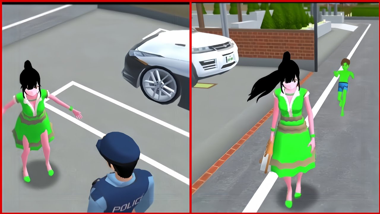 Unseen Enemy 💔😭 [Part 1] Sakura school simulator | Short film 🎥
