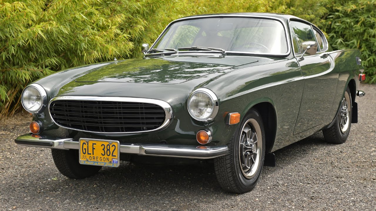 1970 Volvo 1800E - Cold start and driving video