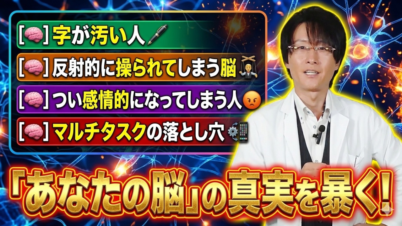 【まとめ123】忙しい人のための脳科学。一生使える「脳の最適化」【脳科学/行動経済学】