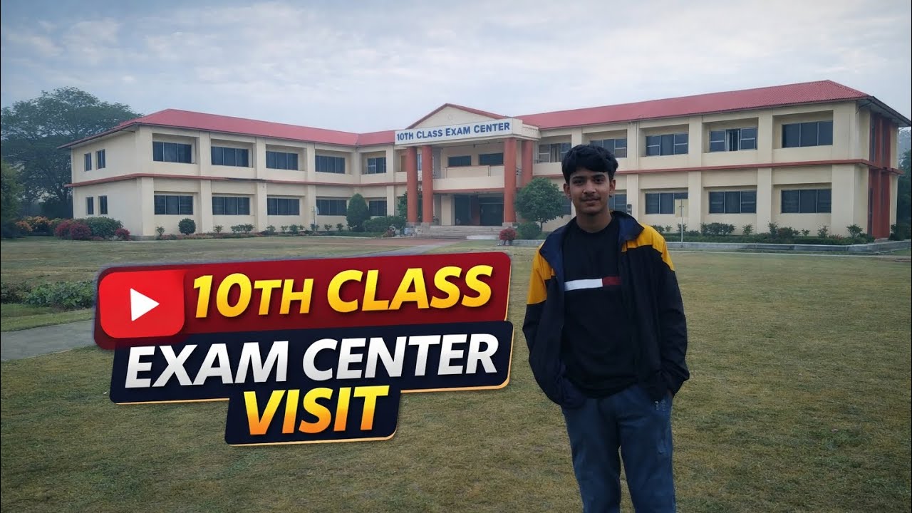 10th class exam centre visit 😂📈🚀...
