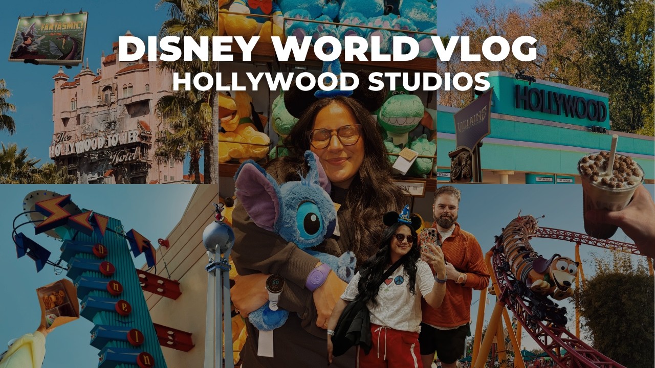 DAY 2 | DISNEY WORLD VLOG! ✨ Hollywood Studios, Sci-Fi Dine-In, Villains, Fantasmic + more