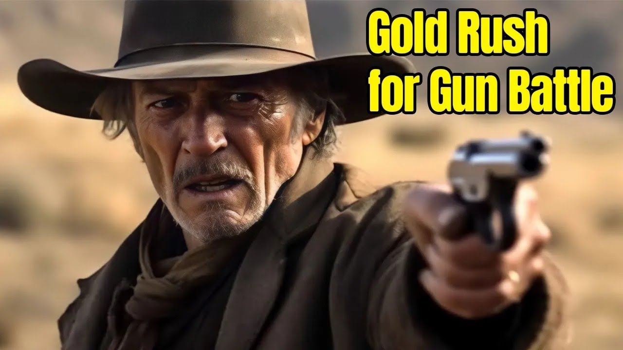 Gold Rush for Gun Battle _ Powerful Action _ Western, Cowboy _ Hollywood Action Movie