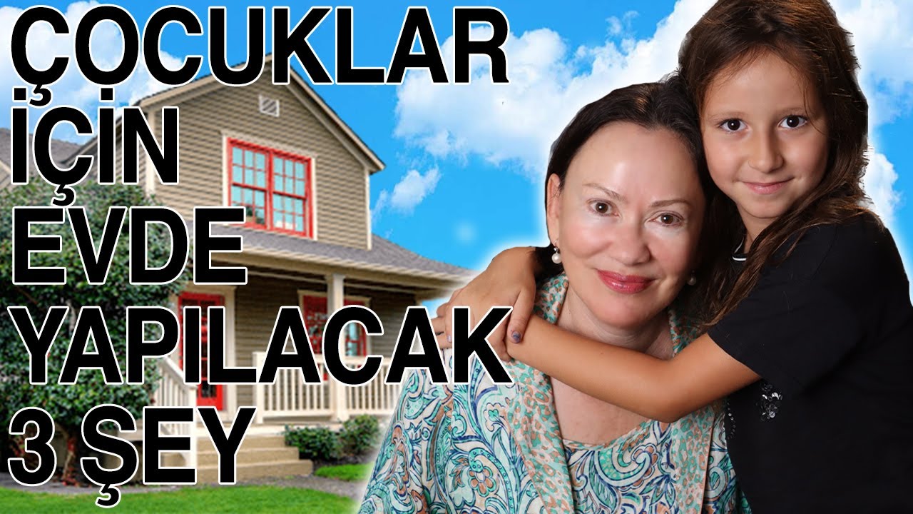 Çocuklar İçin Evde Yapılabilecek 3 Şey | Evde Yapılabilecek Etkinlikler