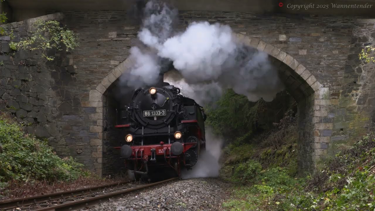 Vogtlanddampf mit 86 1333-3