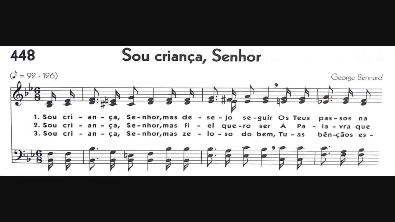 Hinário 5 CCB - Hino 448 - Sou criança, Senhor - Strings - Teclado Yamaha PSR S670