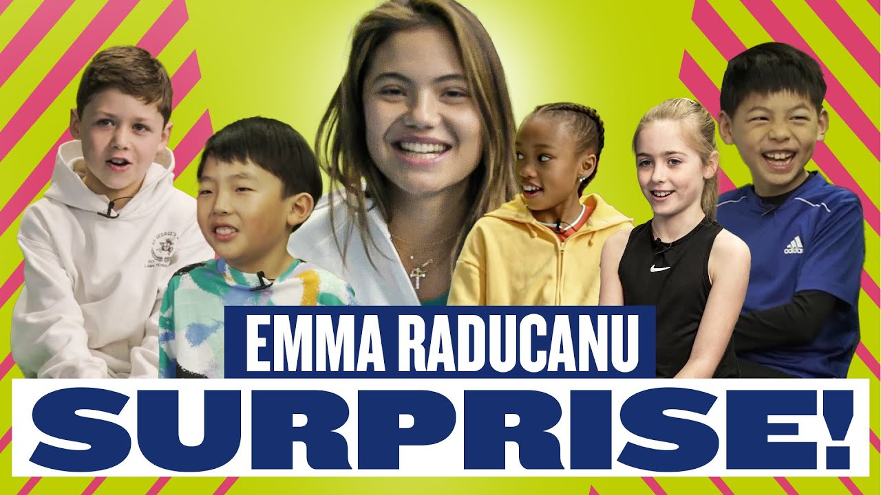 Emma Raducanu SURPRISES LTA Youth Kids! 😂 | LTA