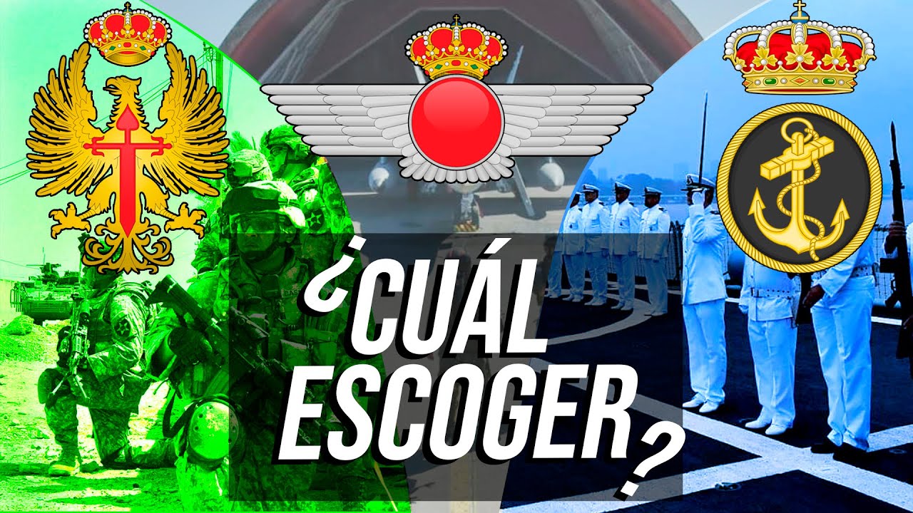 Ejército de TIERRA, AIRE o la ARMADA ¿Cuál escoger?