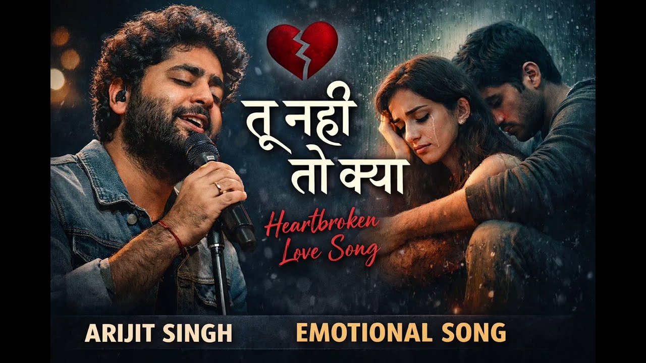 💔 तू नहीं तो क्या | Heart Touching Love Song | Arijit Singh Vibes|Emotional Hindi Song #song        