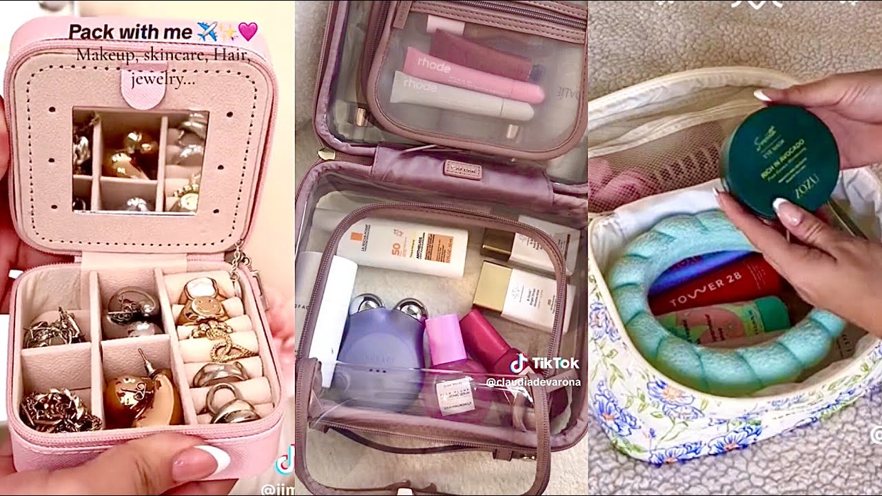 Travel Bag Packing Organizing TikTok Compilation