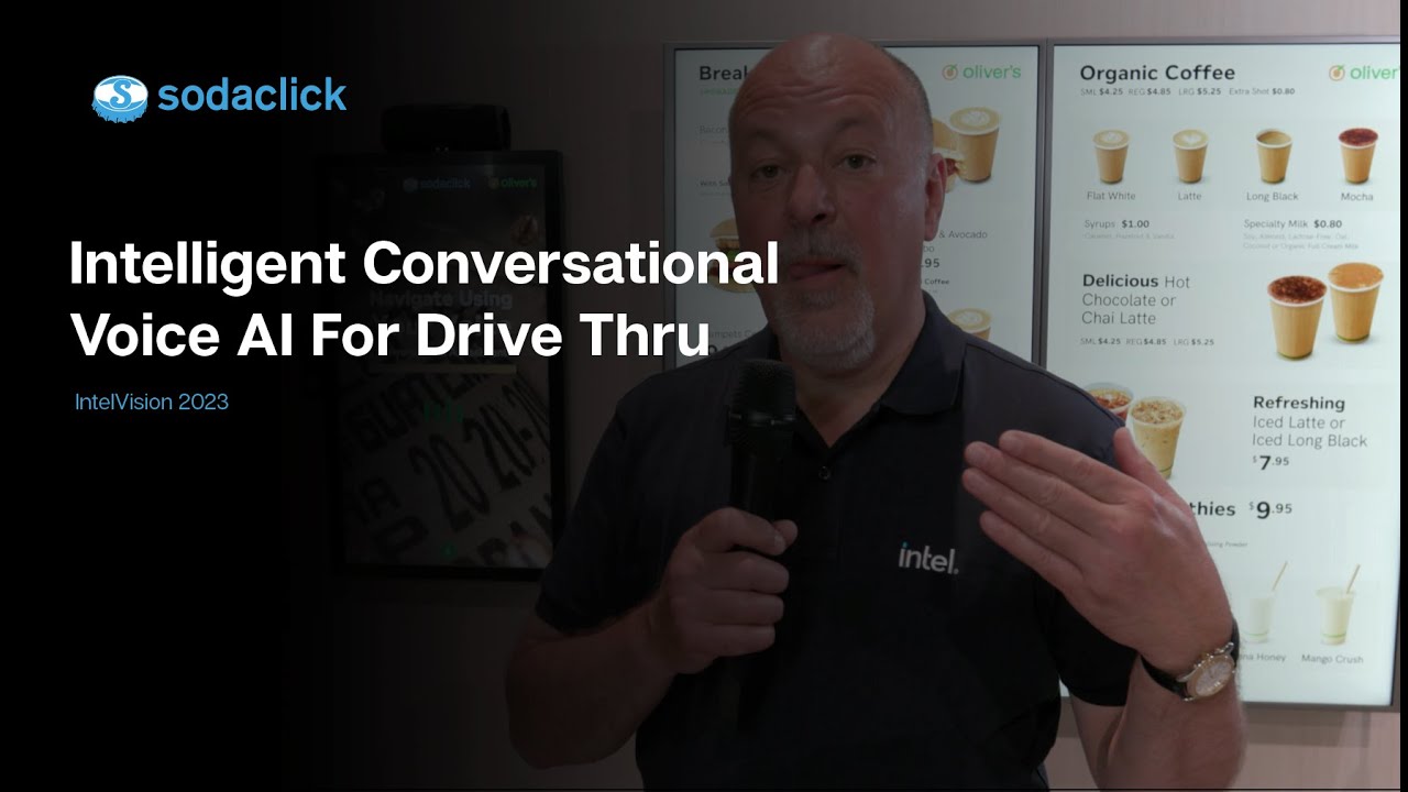 Sodaclick demos Conversational Voice AI at Intel Vision