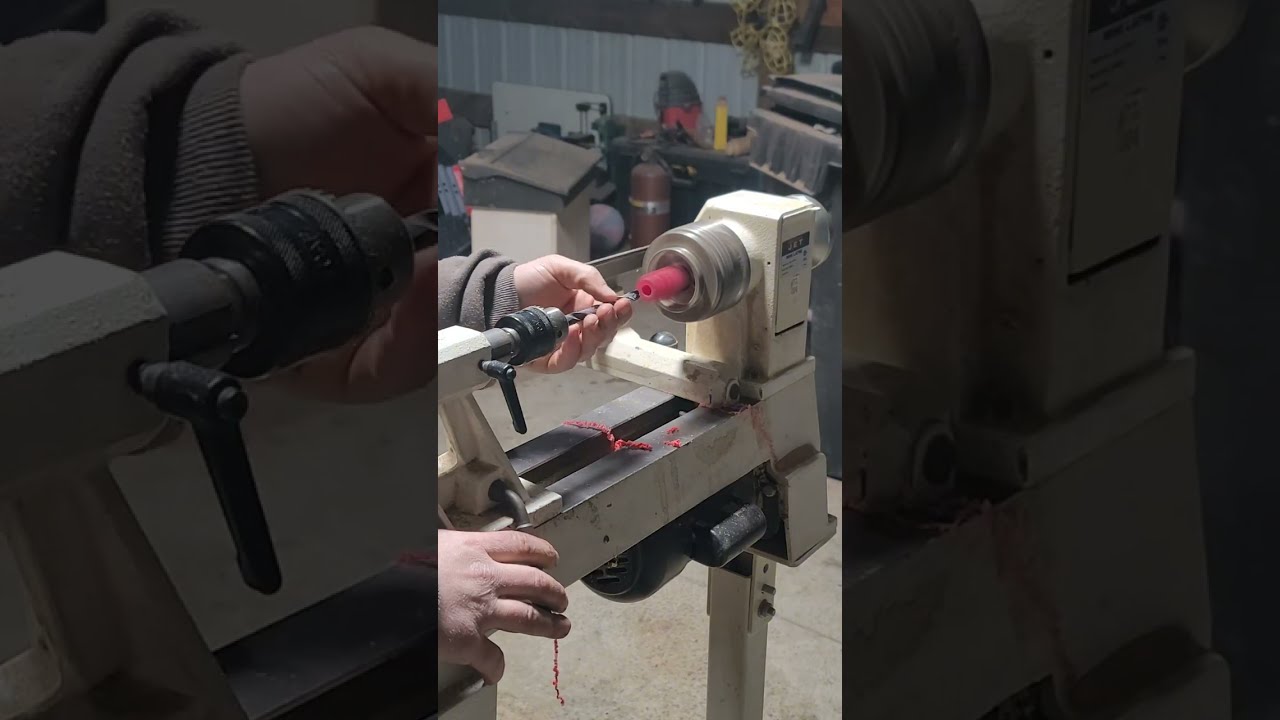 How I made an American tribute bullet pen made out of red acrylic 