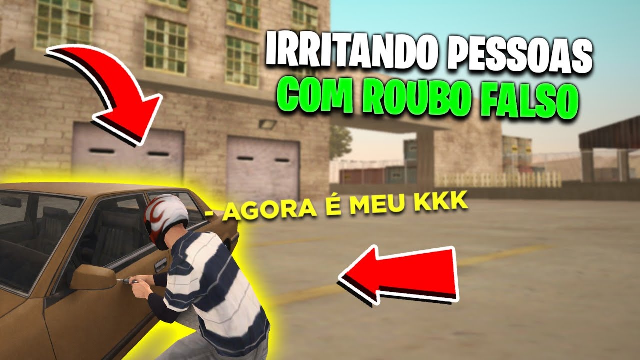 TROLLANDO COM LOCKPICK FALSA 🤣🤣 - ( BRASIL ROLEPLAY )