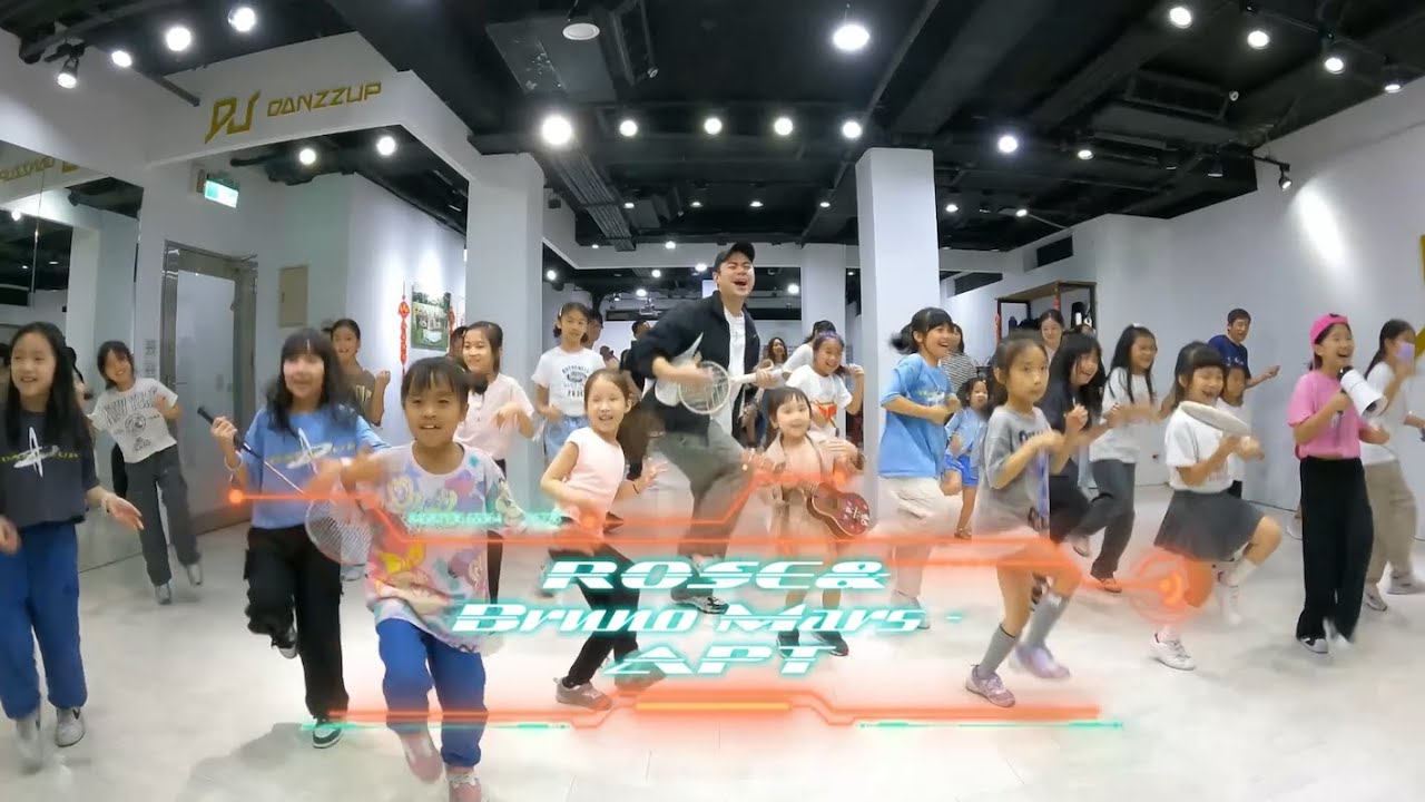 ROSÉ & Bruno Mars - APT /小霖老師 (週日:歡樂跳舞班) / 簡易MV舞蹈版 / 初級跳舞課