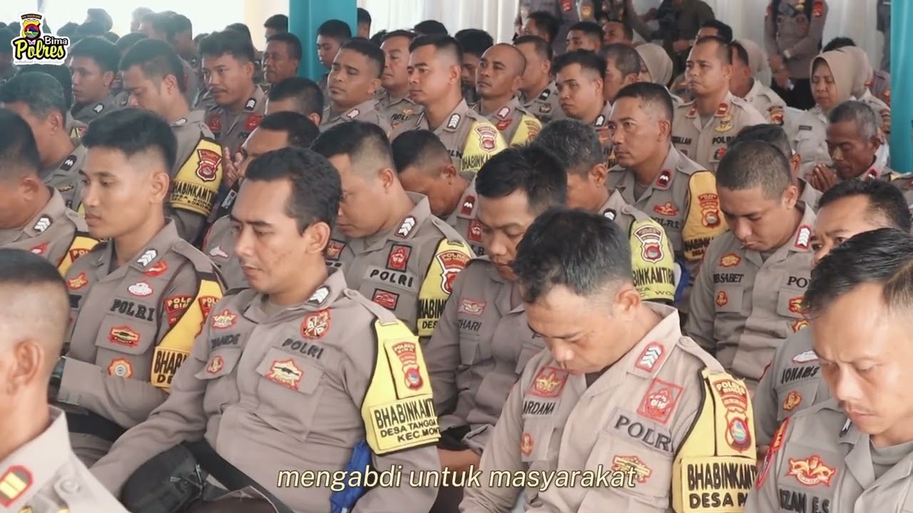 KUNKER KAPOLDA BERSAMA KETUA BHAYANGKARI DI POLRES BIMA