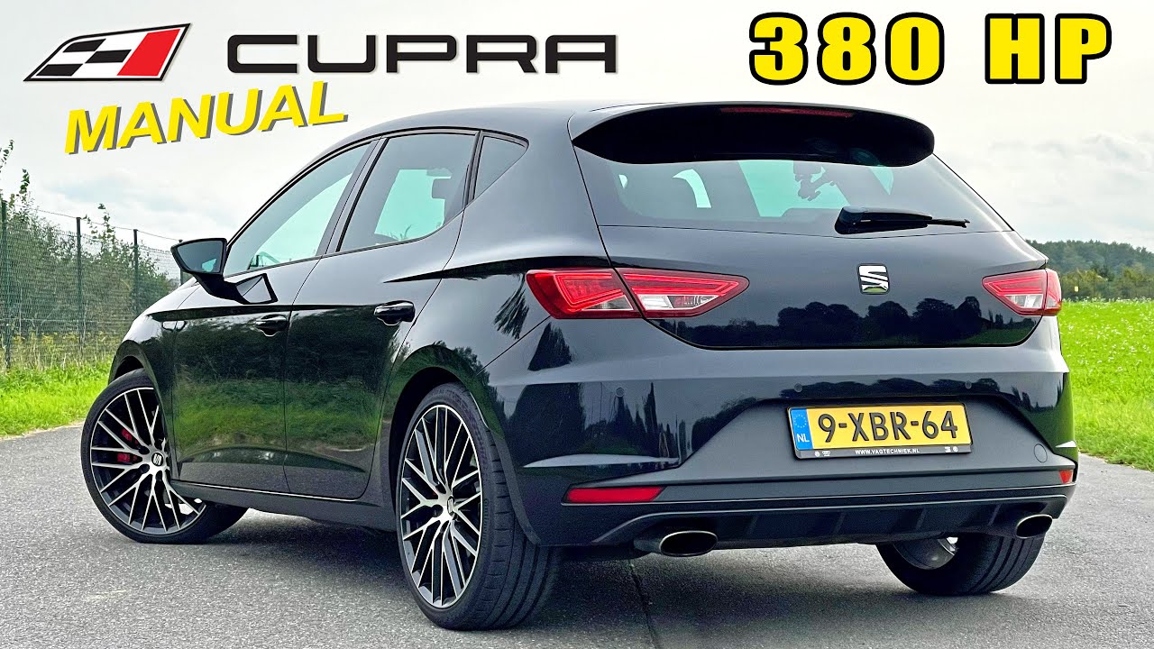 6-SPEED Seat Leon Cupra MANUAL // REVIEW on AUTOBAHN