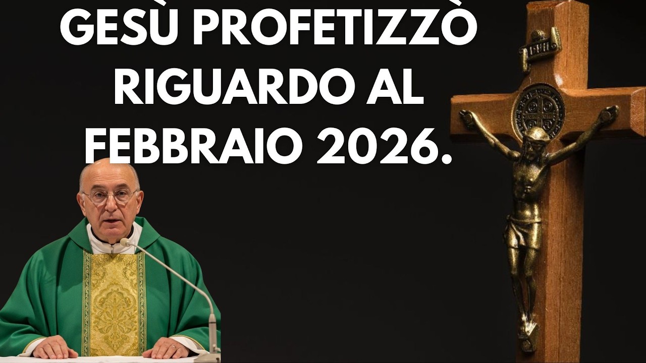Gesù profetizzò intorno al febbraio 2026 Padre Fortea spiega versetto per versetto
