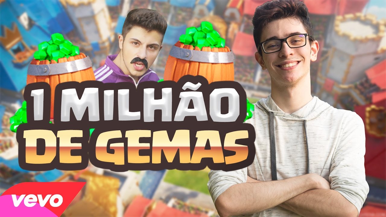 1 MILHÃO DE GEMAS | PARÓDIA CLASH ROYALE | The Weeknd - Starboy (official) ft. Daft Punk