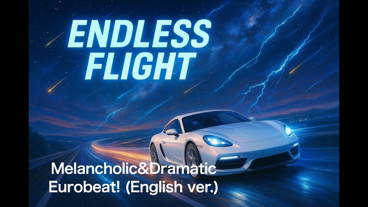 【Free BGM/Eurobeat】夜空を駆け抜けろ ―『Endless Flight』／Racing Song of the Stars — “Endless Flight”