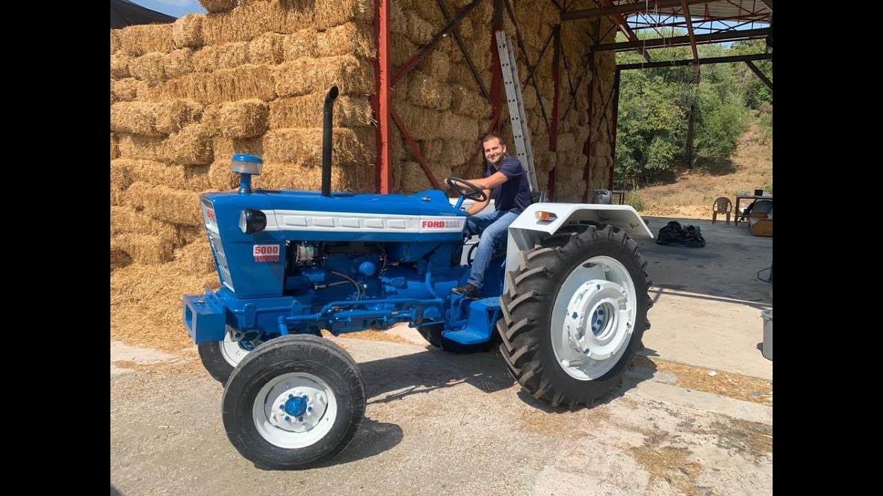 FORD 5000 TURBO- Restorasyon ve Turbo Montajı ~ FORD 5000 Tractor Restoration.