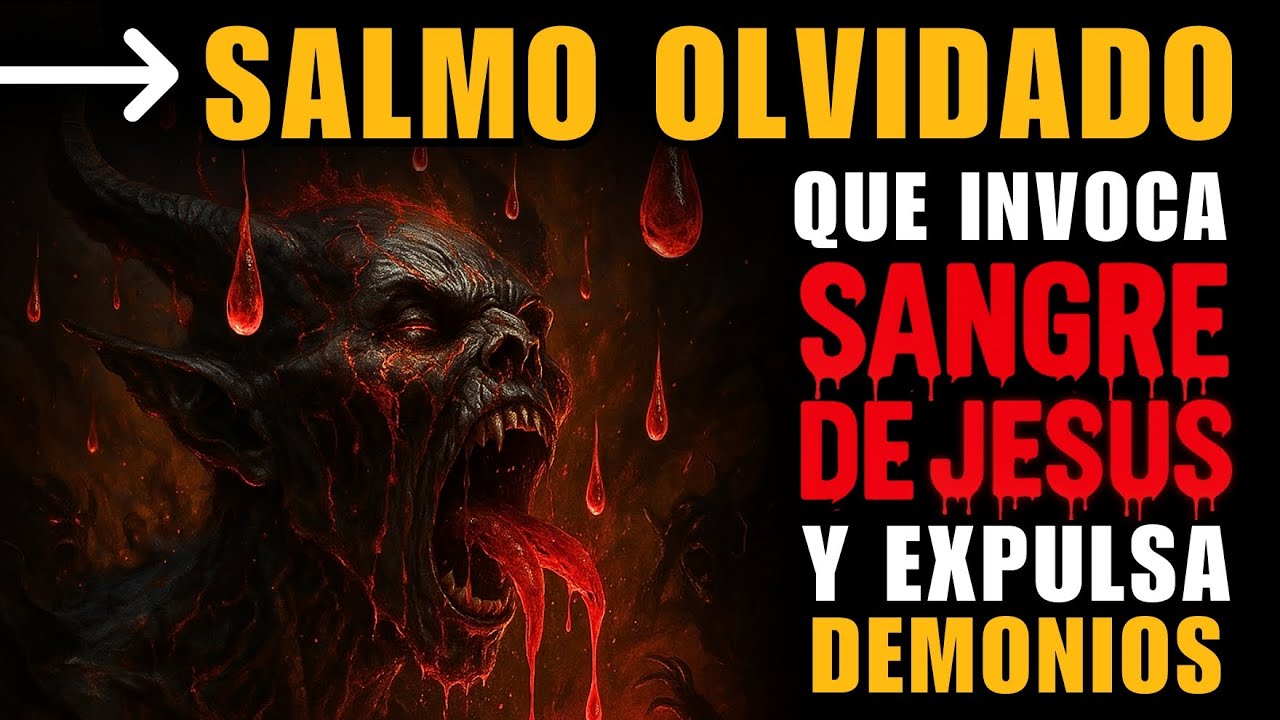 🔥 EL SALMO OLVIDADO que INVOCA la SANGRE DE JESÚS y EXPULSA DEMONIOS (Oración de Guerra)