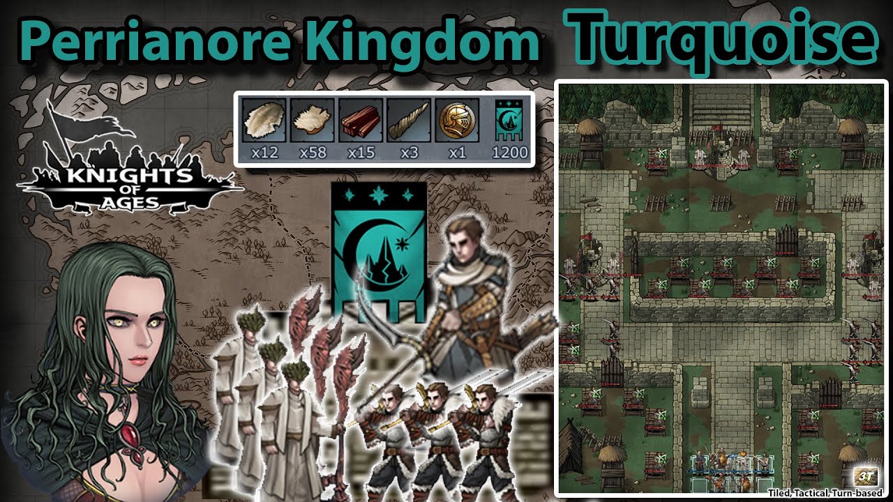 Knights of Ages Global  - Turquoise Fortress Strategy