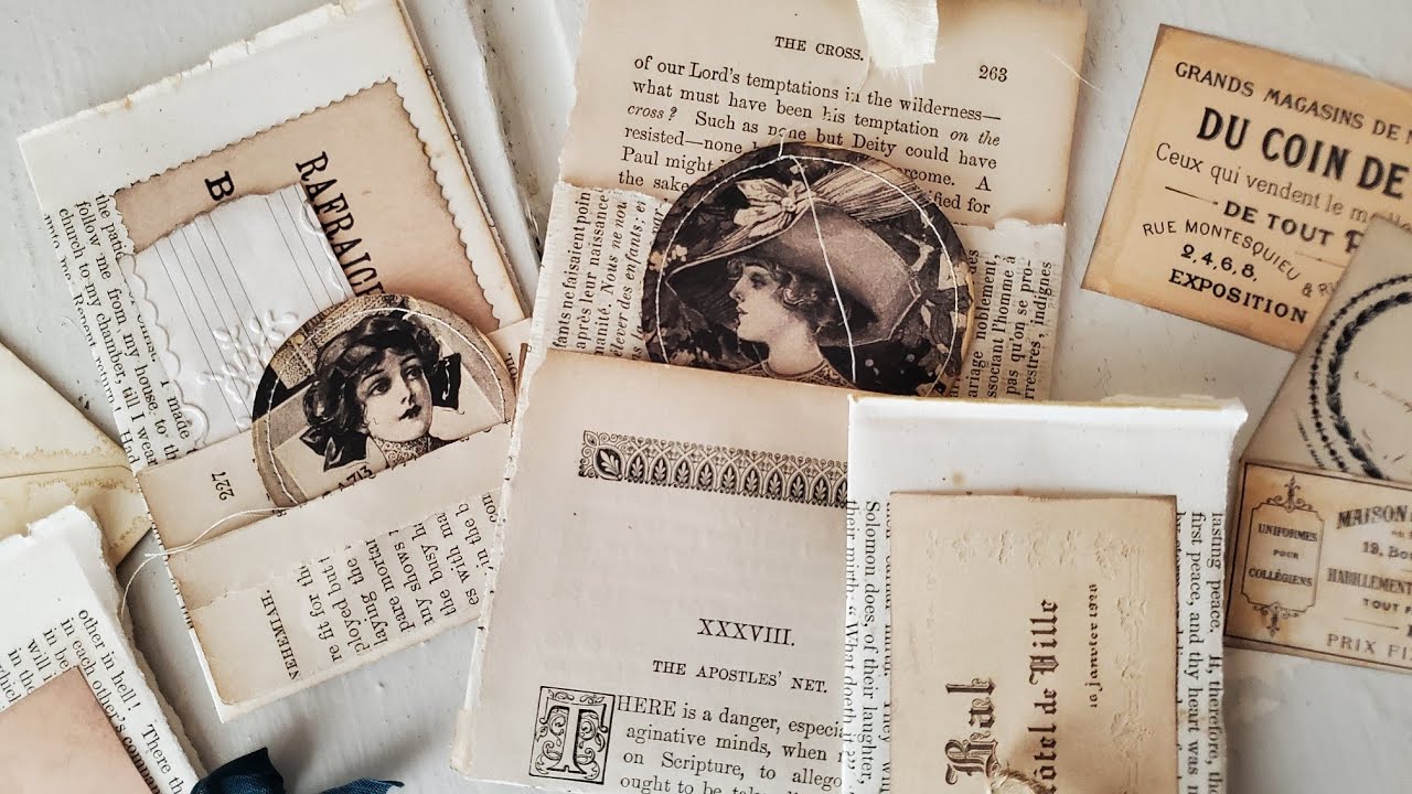 Карманы для книжных страниц — Craft With Me