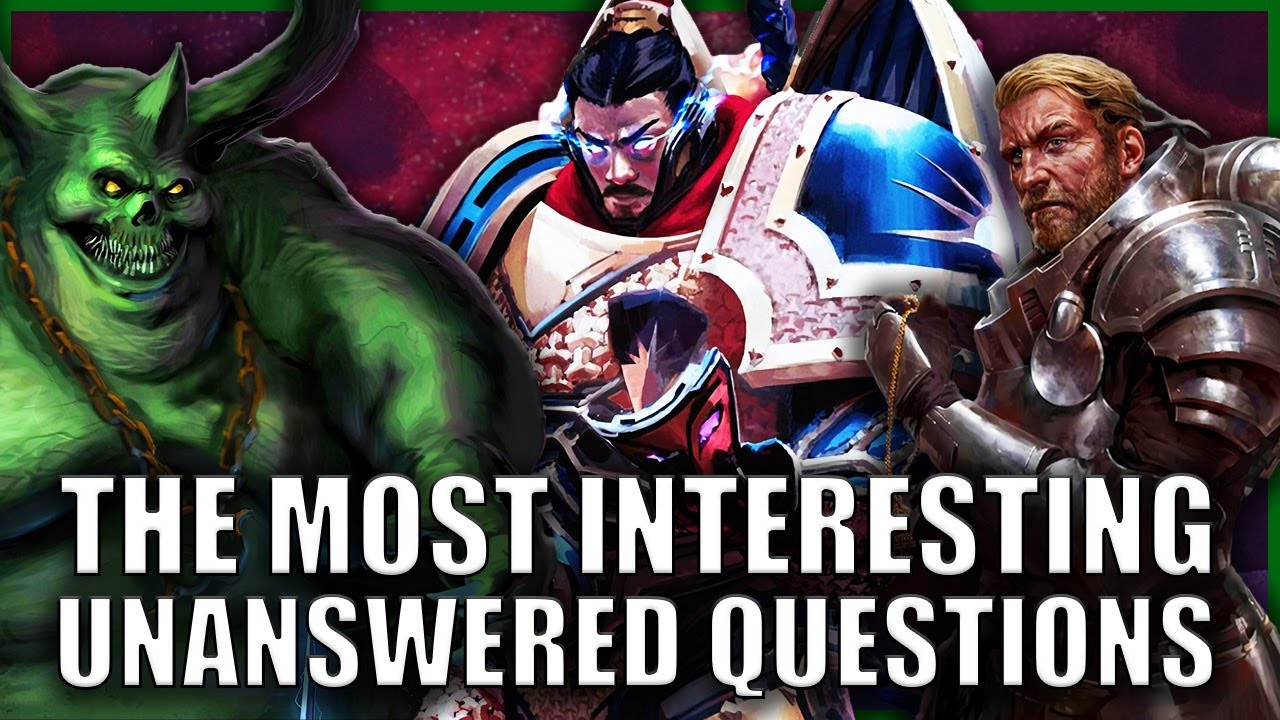 The 5 Greatest Mysteries in Warhammer 40k Lore