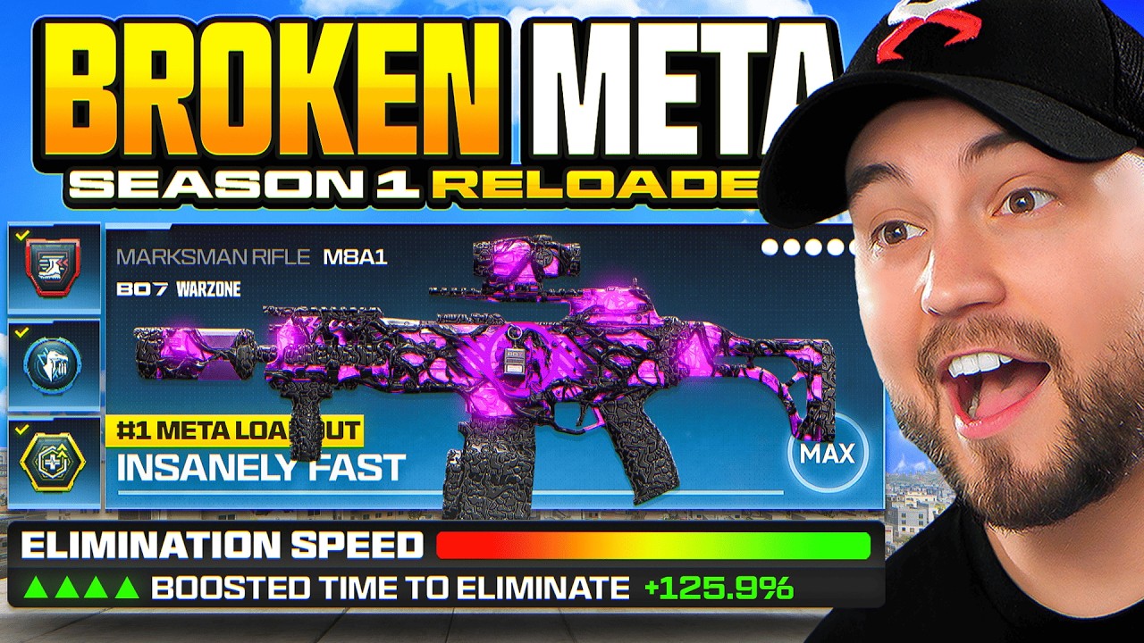 this *NEW* M8A1 META LOADOUT is the BEST GUN in BO7 WARZONE! (Best COD Warzone Meta Loadout)