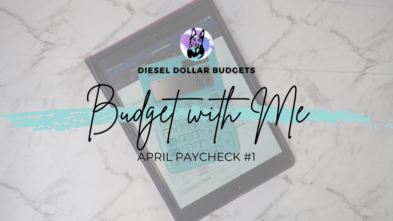 Budget with Me April Paycheck #1 | $820 | Aussie Budget | Low-Income Sinking Funds, Savings & Debt