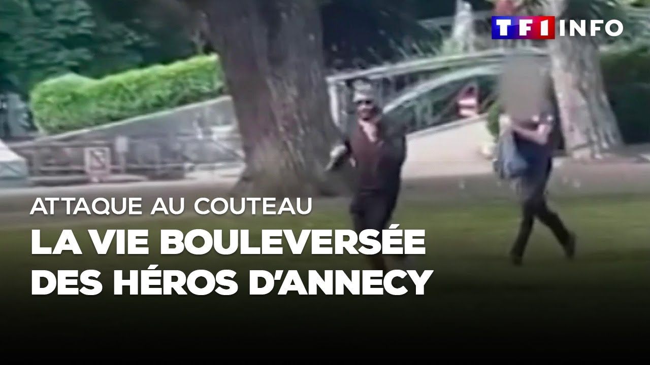 Attaque au couteau : la vie bouleversée des héros d'Annecy