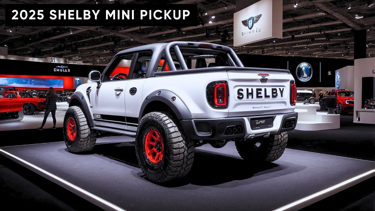 Niesamowity! Mały pick-up Shelby 2025 UJAWNIONY
