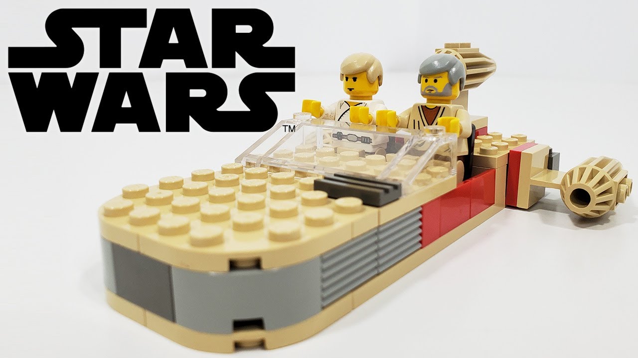 LEGO Star Wars Review: 7110 Landspeeder (1999 Set) The First One!