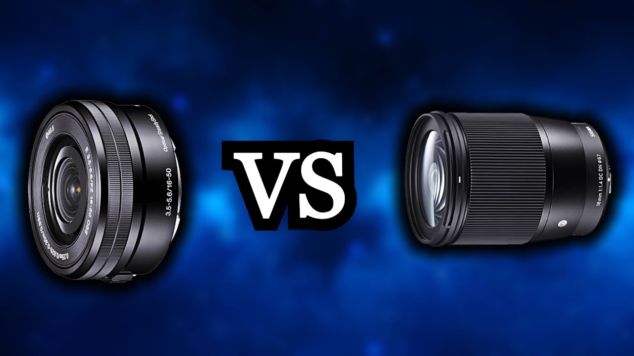 Kit Lens VS Sigma 16mm 1.4 Lens On The Sony ZV-E10