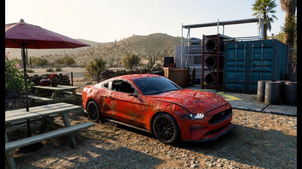 Rebuilding a Ford Mustang 2019 - Forza Horizon 5 | Logitech G923 Gameplay
