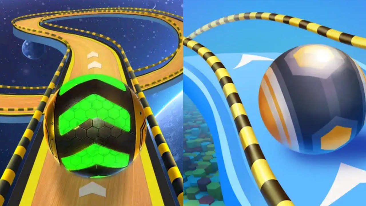 Space Rolling Ball Race 🆚 Action Balls I Android New Update (ios Android) Gameplay