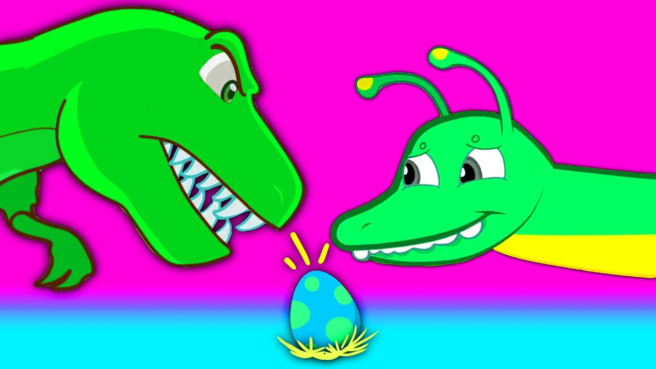 Groovy o Marciano viaja o jurássico para ajudar a os dinossauros | Desenhos infantis em Português