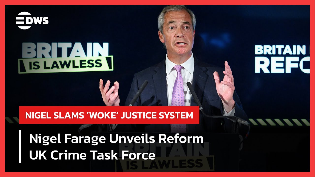 Nigel Farage Declares War on Crime | Reform UK Targets Justice System ‘Madness’ | AC1E