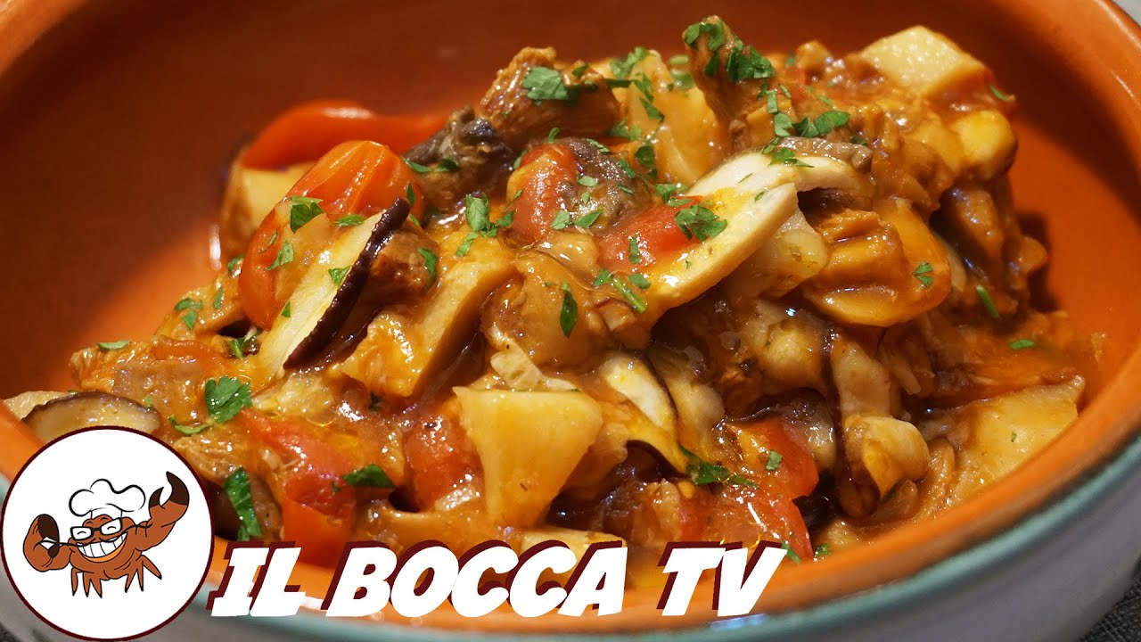 727 - Cacciucco di funghi misti...e nessuno più l'ha visti! (ricetta vegana facile e super gustosa)