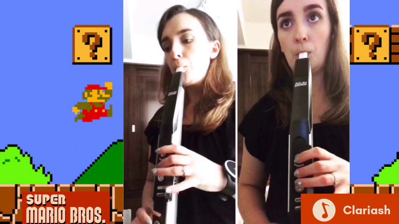 Super Mario Bros. | Akai EWI 4000S Cover