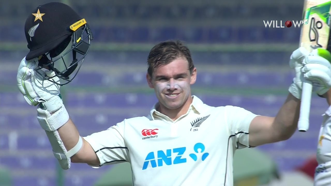 Tom Latham 113 runs vs Pakistan| 1st Test - Pakistan vs New Zealand