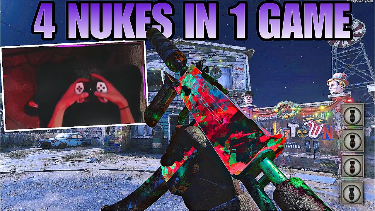 They said i was CHEATING, so i dropped 4 NUKES in 1 GAME👑 (HANDCAM) - BLACK OPS COLD WAR