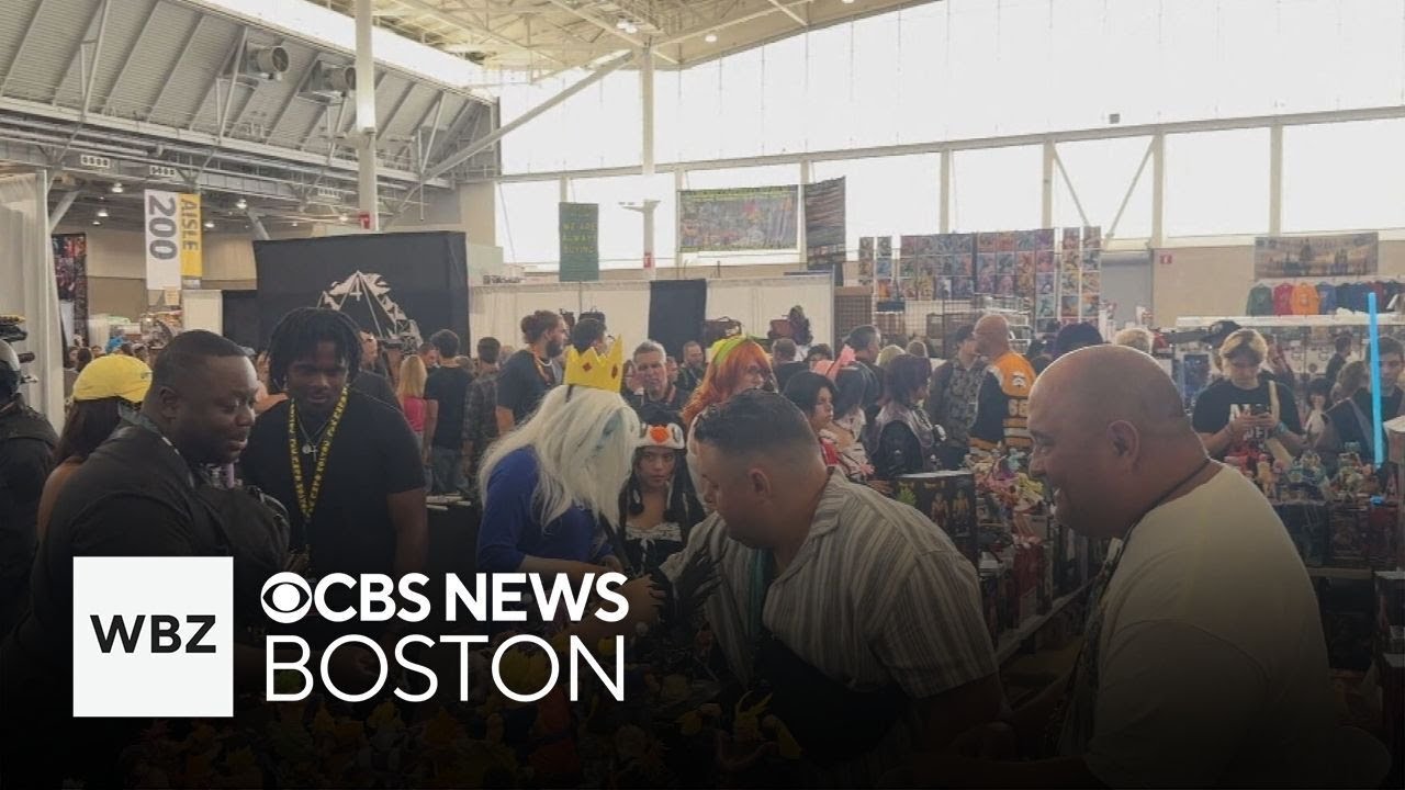 People flock to Boston Fan Expo to show off costumes, meet celebrities and more