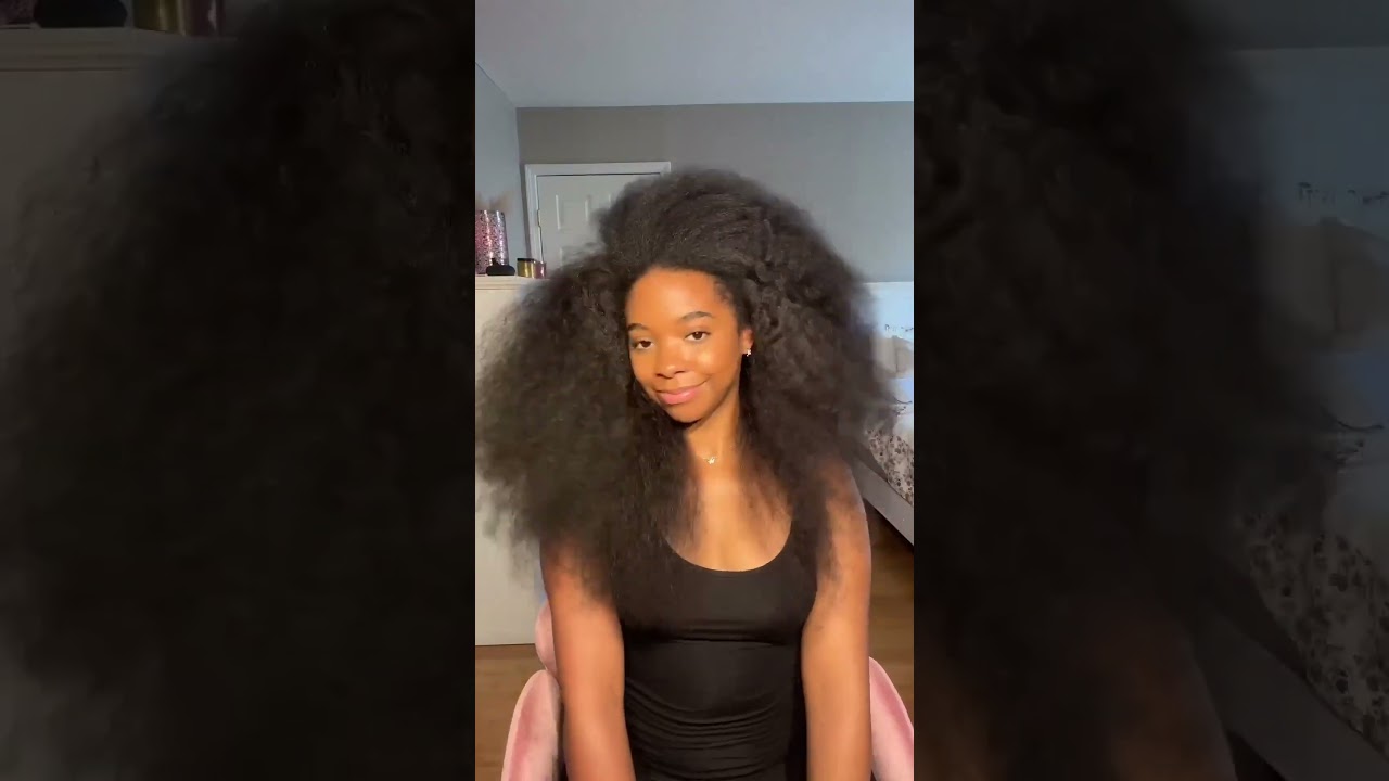 Braids Out Tutorial Using BetterLength 20&rdquo; 3c/4a Afro Kinky Curly Clip-Ins