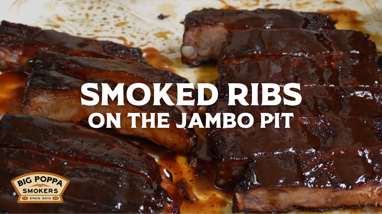 Smoking Ribs on the Jambo Pit