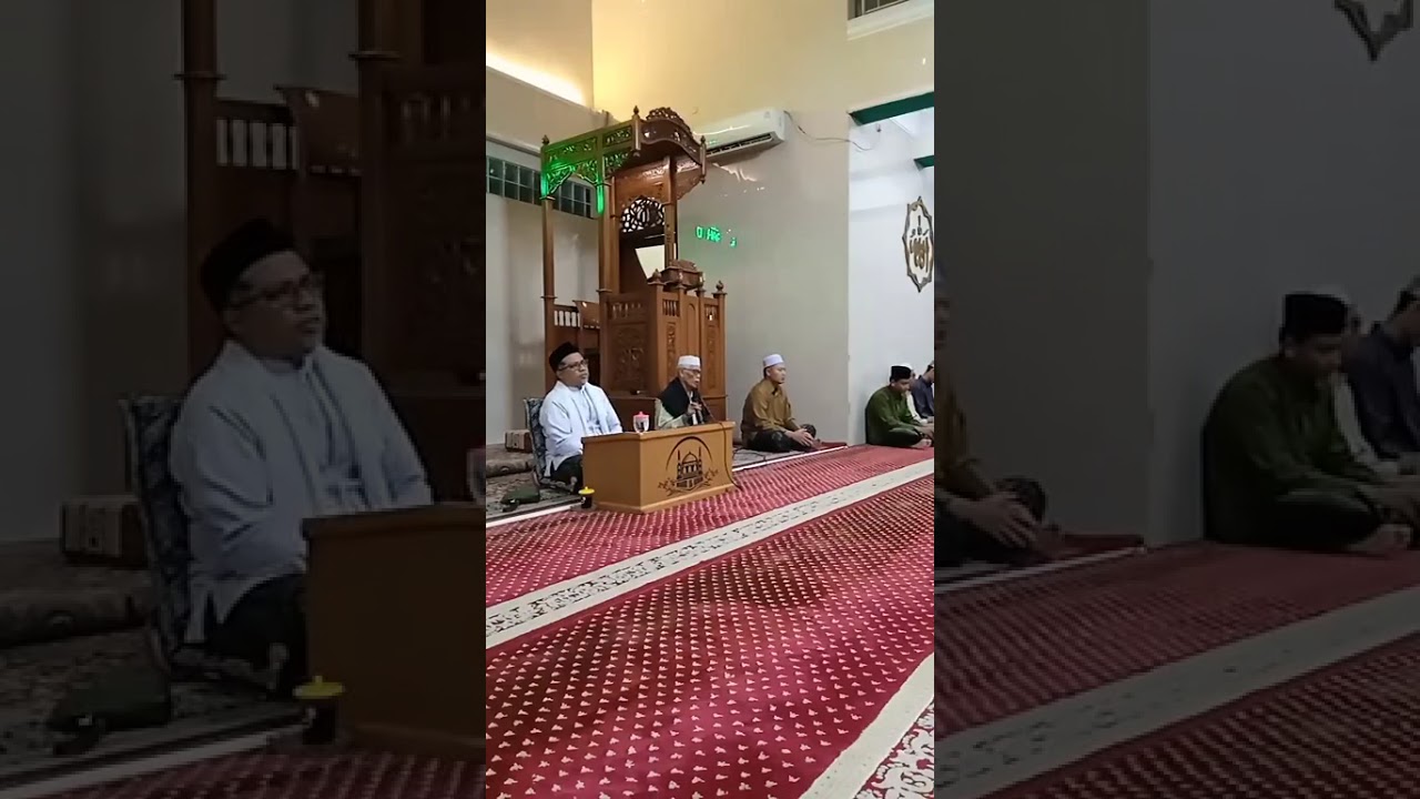 Tawaqufan sementara Masjid Al-Abror 3-feb-2026 oleh Habib Haikal Bin Husein Alaydrus