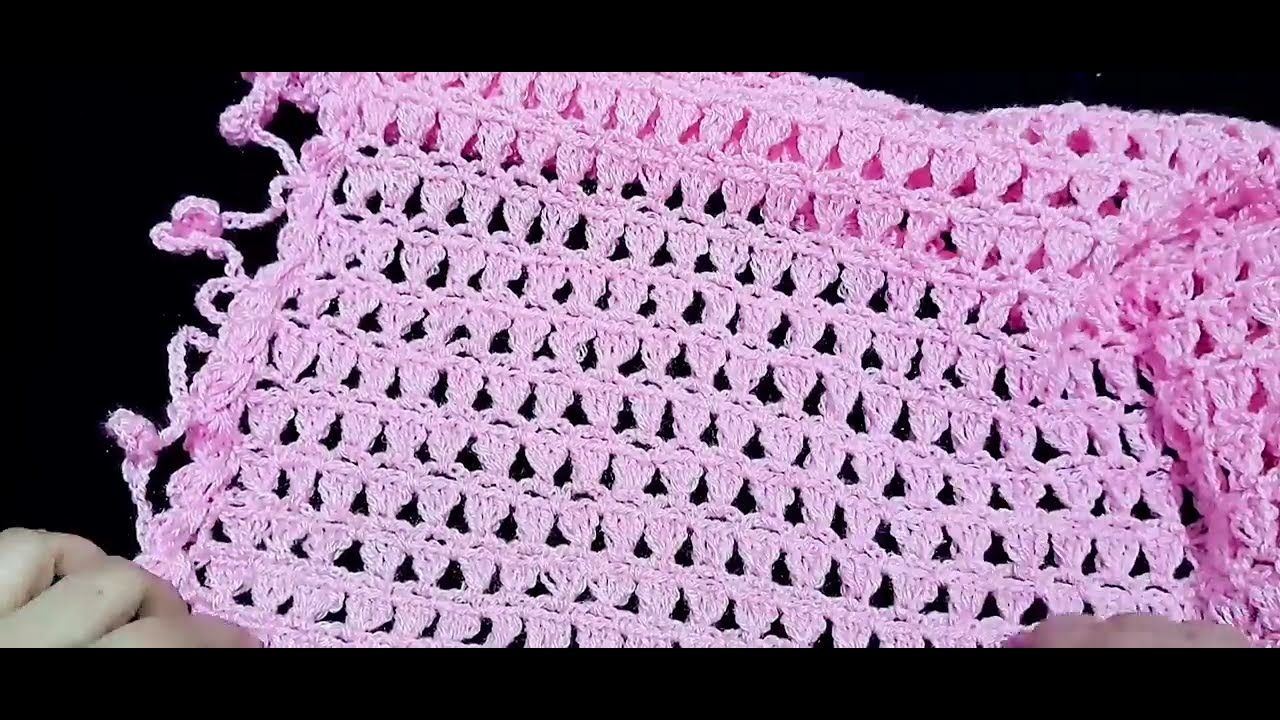 क्रोशिया शाल डिजाइन crochet shawls patterns/ how to crochet easy and beautiful shawl , baby blanket