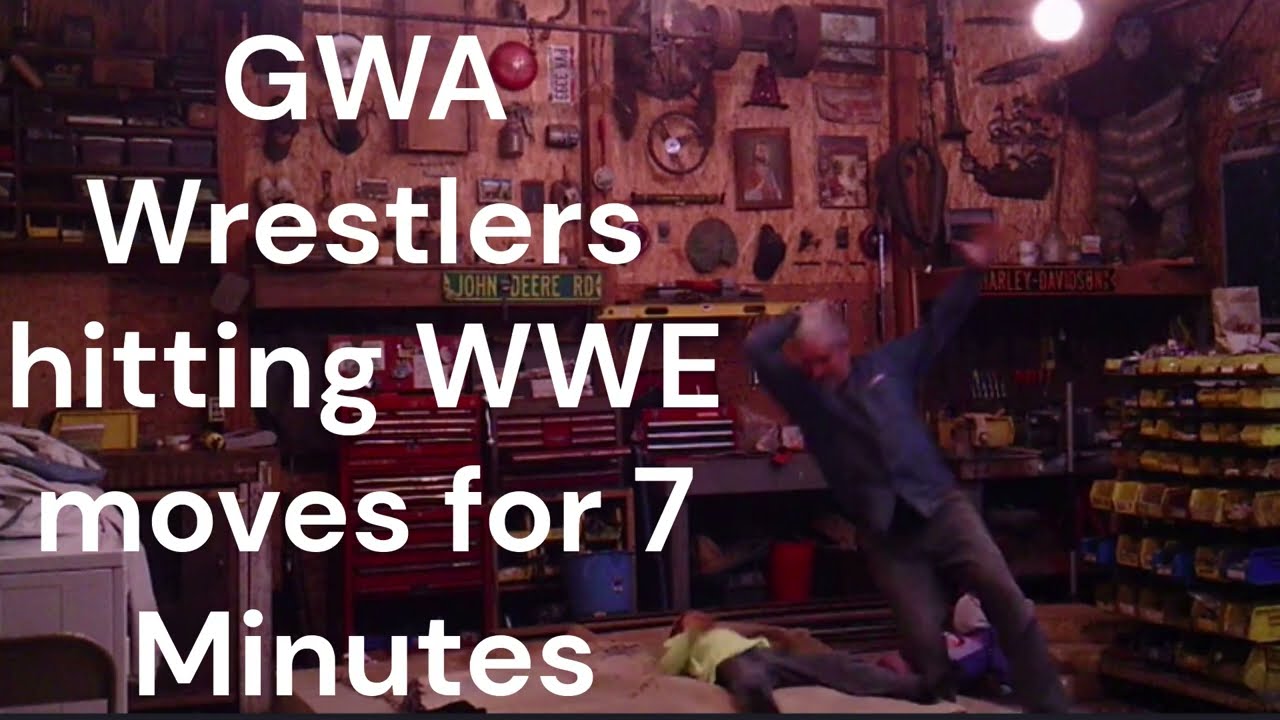 GWA Wrestlers Hitting WWE moves for 7 minutes