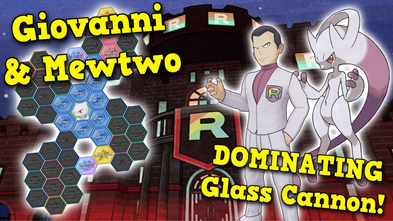 Domination and DESTRUCTION! Giovanni & Mewtwo Sync Grid Guide! | Pokemon Masters EX