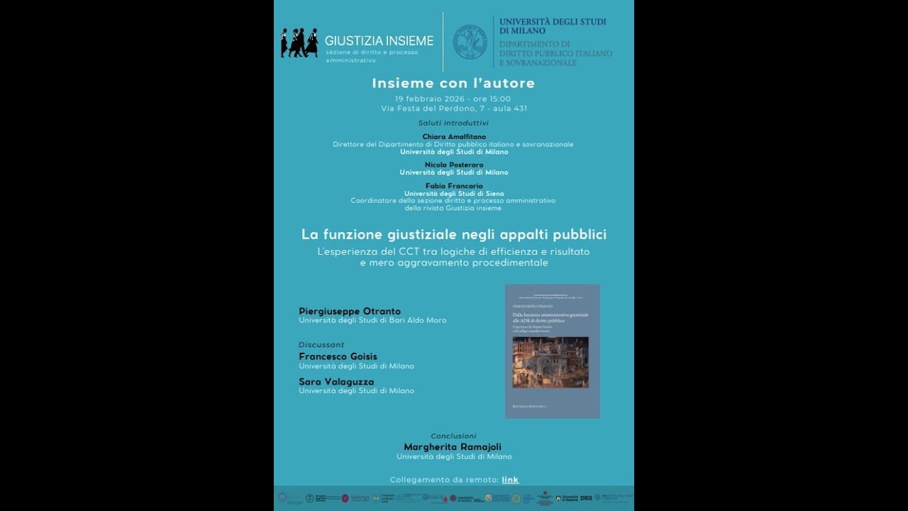 Giustizia Insieme - CCT - Registrazione della riunione